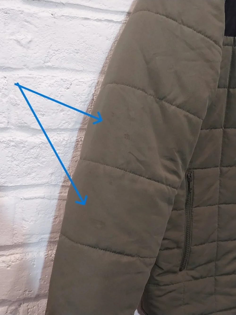 Nomad Quilted Padded Jacket Mens XL Olive Green Josiah Full Zip Hunting Outdoors